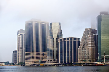 Image showing Manhattan skyline