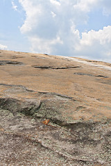 Image showing The surface of Stone-Mountain. Atlanta, Georgia