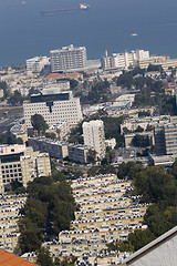 Image showing Panoramic of Haifa . Israel
