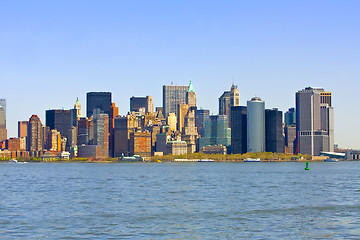 Image showing Manhattan. New York City skyline 