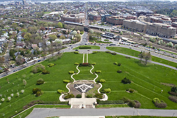 Image showing View from Washington Masonic National Memorial in Alexandria, VA