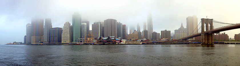 Image showing Manhattan skyline