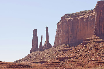 Image showing Monument Valley. USA