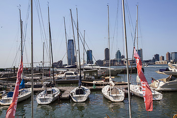 Image showing SAILING THE HUDSON RIVER 2012 - World Financial Center, Lower Ma