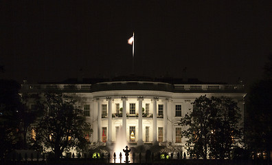 Image showing Back fasade of the White House