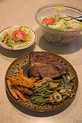 Image showing Steak Dinner