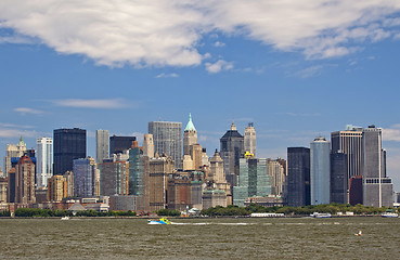 Image showing Manhattan skyline