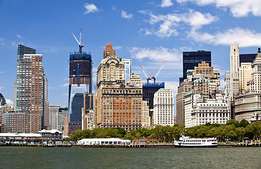 Image showing Manhattan skyline