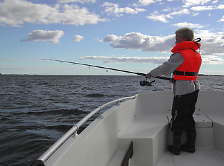 Image showing Fishing