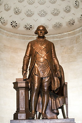 Image showing Statue of George washington 