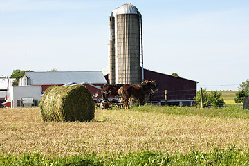 Image showing The Roll of Straw