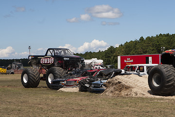 Image showing Monster Truck at Car Show