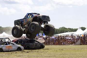 Image showing Monster Truck at Car Show