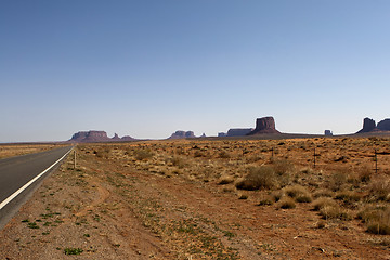 Image showing Monument Valley. USA