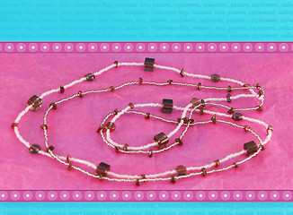 Image showing Beaded necklace