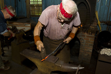 Image showing Old blacksmith