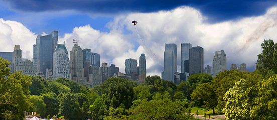 Image showing Manhattan skyline