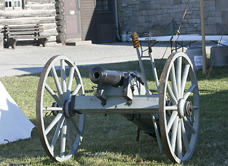 Image showing Cannon At Old Fort Niagara