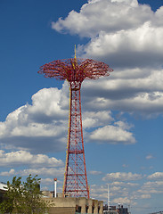 Image showing Coney Island Parachute Jump