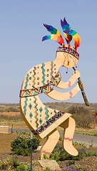 Image showing kokopelli statue 