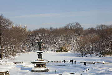 Image showing Central Park, New York. Beautiful park in beautiful city. 