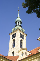 Image showing Prague's church steeples