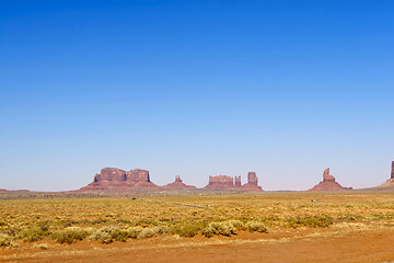 Image showing Monument Valley. USA