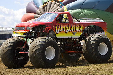 Image showing Monster Truck at Car Show