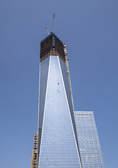 Image showing NEW YORK CITY - August 30: The construction of NYC's World Trade