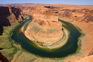 Image showing Colorado river. Horse shoe bend