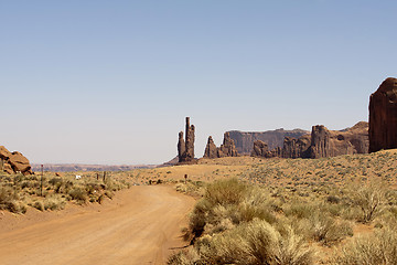 Image showing Monument Valley. USA