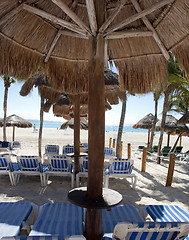 Image showing Beautiful Caribbean beach 