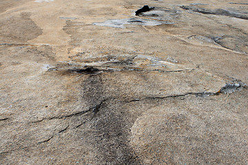 Image showing The surface of Stone-Mountain. Atlanta, Georgia