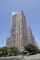 Image showing Part of Battery Park City