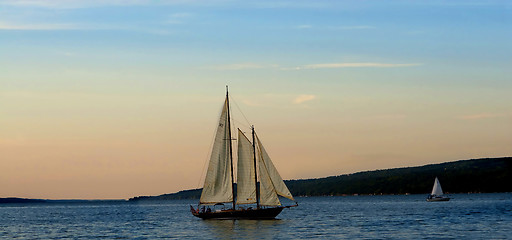 Image showing Sails boat