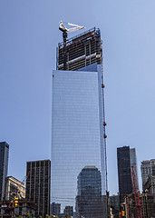 Image showing NEW YORK CITY - August 30: The construction of NYC's World Trade