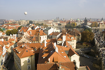 Image showing Prague. Red roofs