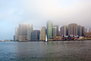 Image showing Manhattan skyline