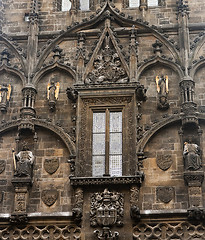 Image showing Prague's church steeples