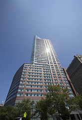 Image showing Part of Battery Park City