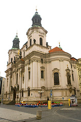 Image showing Prague's church steeples