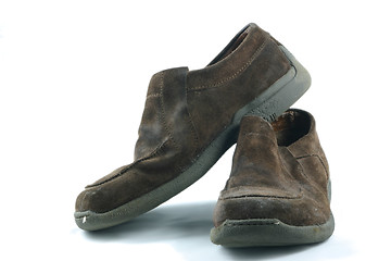 Image showing old casual shoes