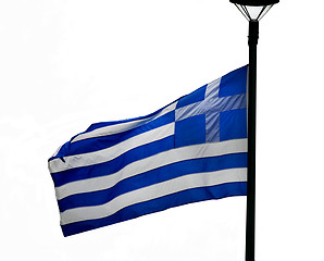 Image showing Greek flag