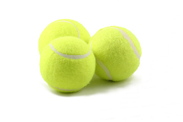 Image showing tennis balls