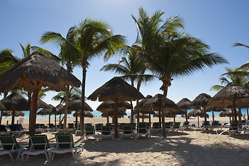 Image showing Beautiful Caribbean beach 