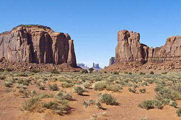 Image showing Monument Valley. USA