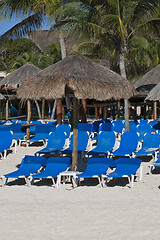 Image showing Tropical resort beach