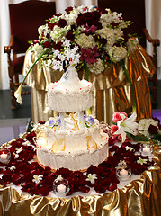 Image showing Wedding Cake