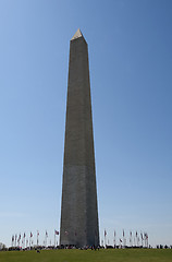 Image showing Washington monument on sunny day