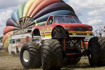 Image showing Monster Truck at Car Show